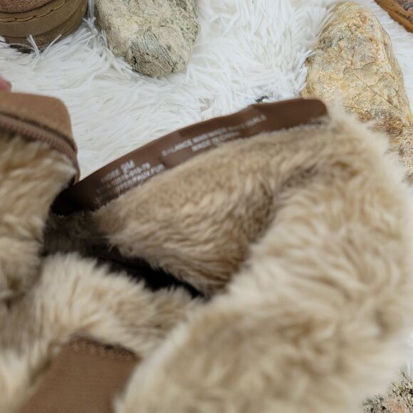 Baretraps andee sherpa and man made suede ankle booties - Picture 16 of 16